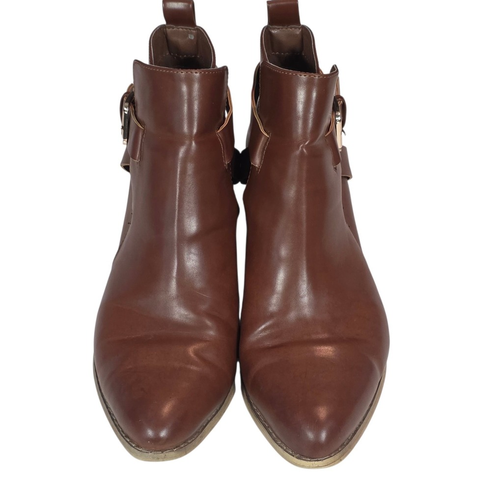 Brown Ankle Boots Size 9 - Picture 4 of 10